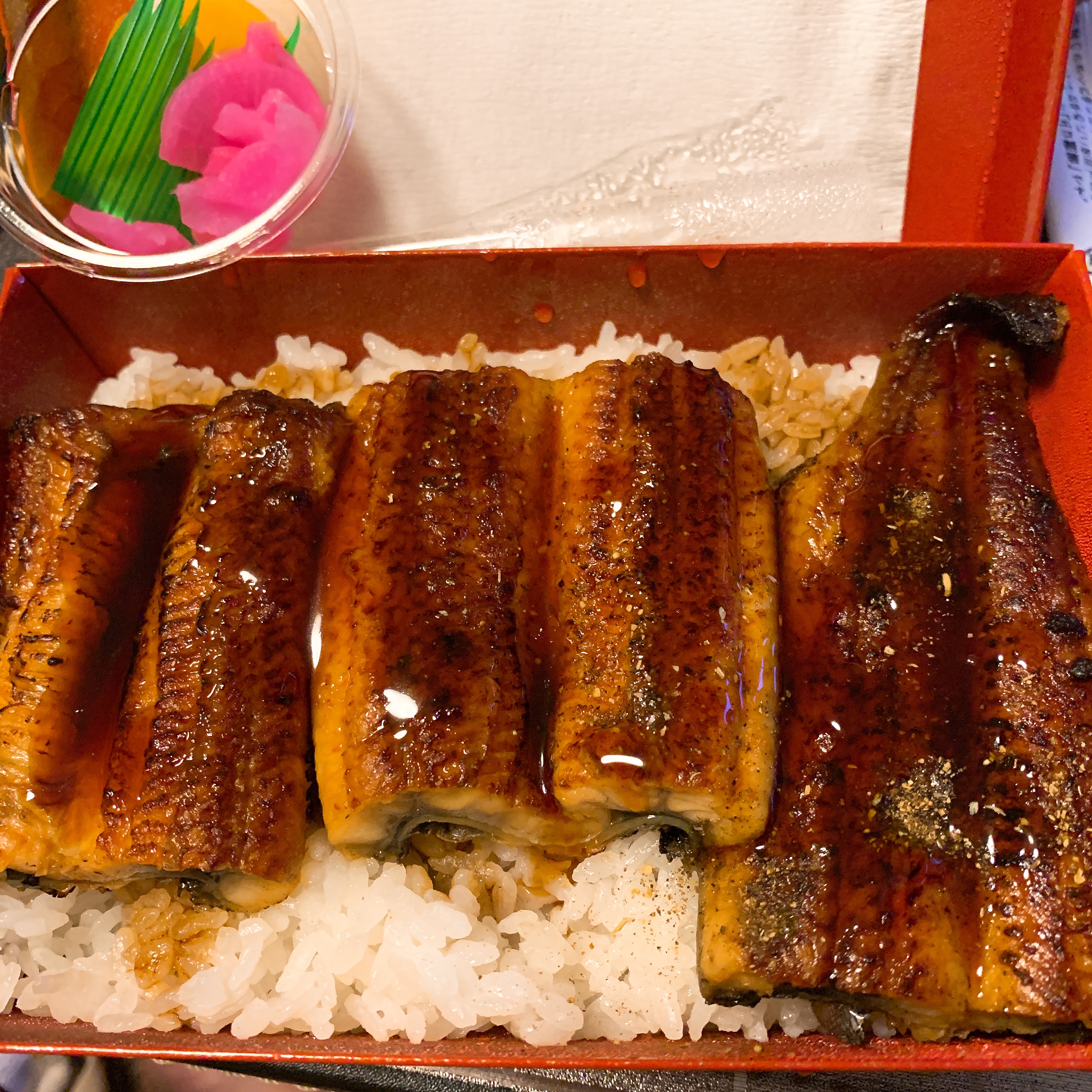 【宅配】菱膳／基本的には寿司処ですが、美味しい鰻重を手軽にサッと食べたい時に使うのが私流。