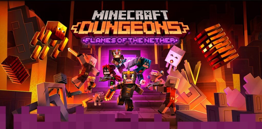 2 24大型無料アップデート さらには新dlcネザーの炎が実装 ユーザー数1000万人突破 Minecraft Dungeons の勢いが止まりません Fan Fun File ファンファンファイル